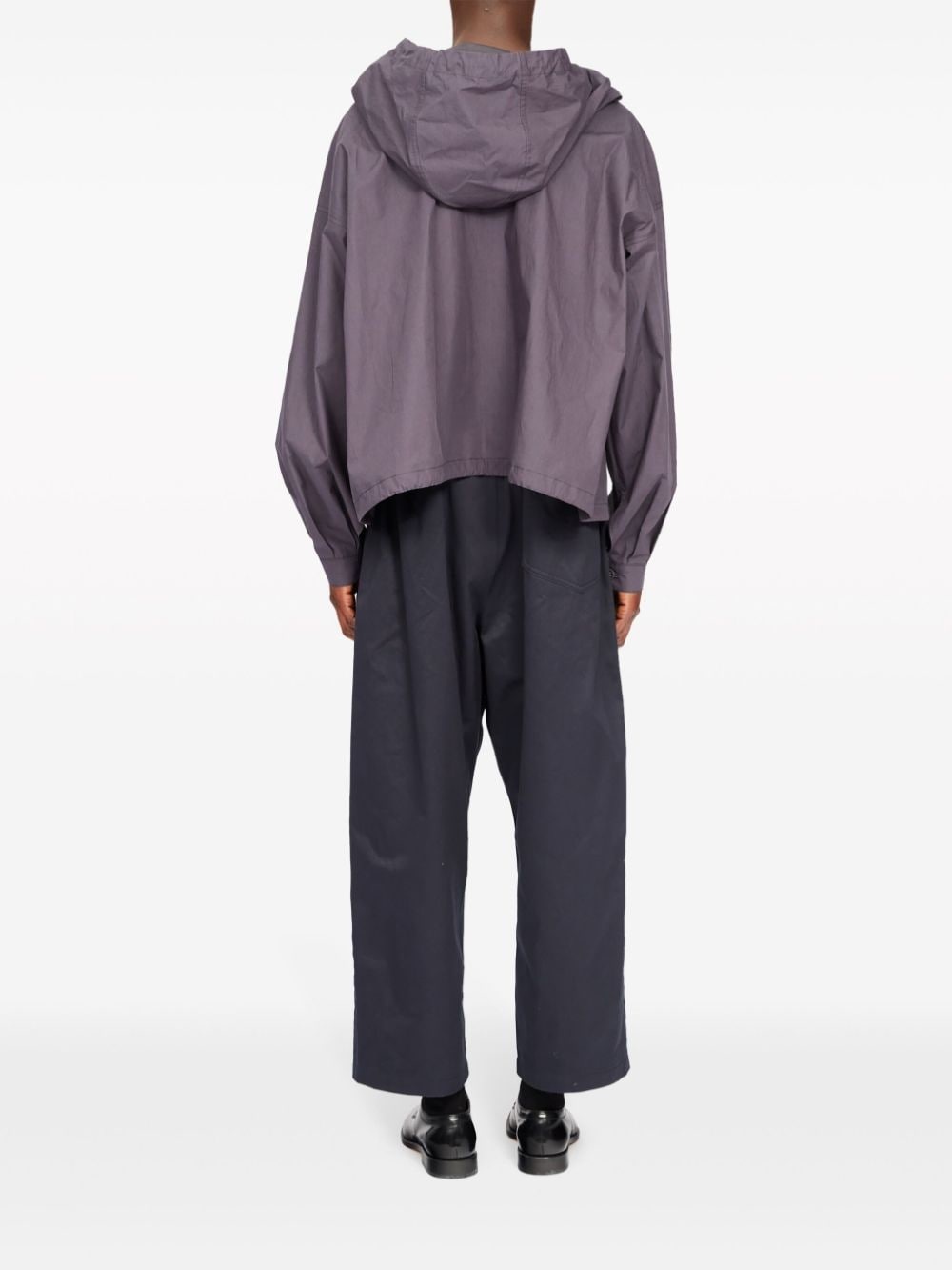 coated cotton hoodie - 6