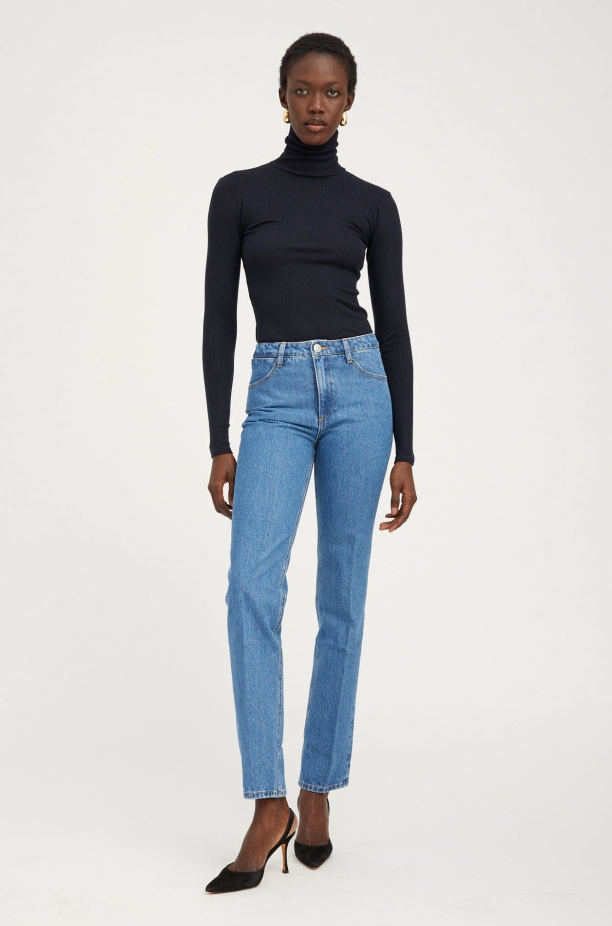 COCO STRAIGHT LEG DENIM - 4