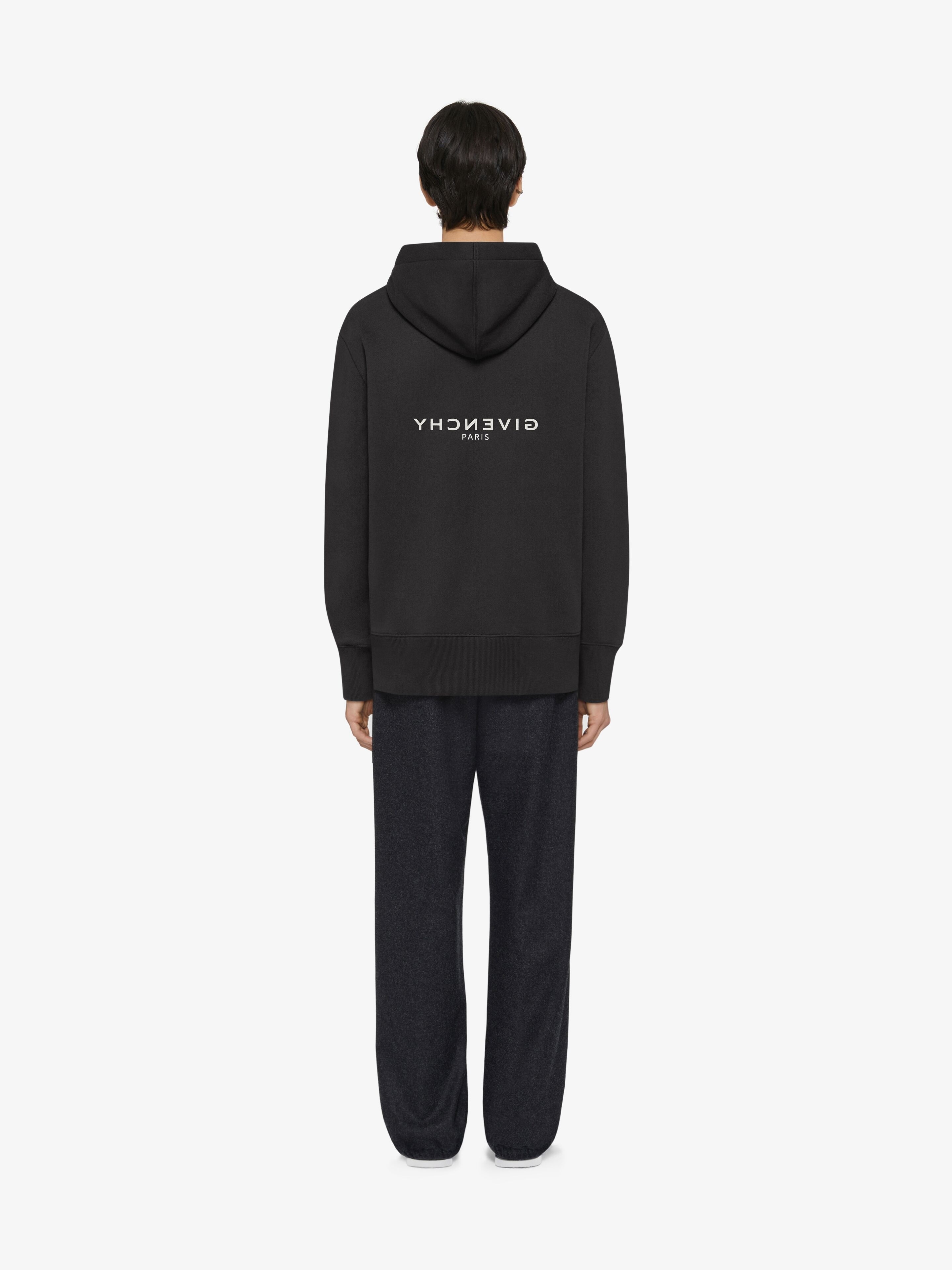 GIVENCHY ARCHETYPE SLIM FIT HOODIE IN FLEECE - 4