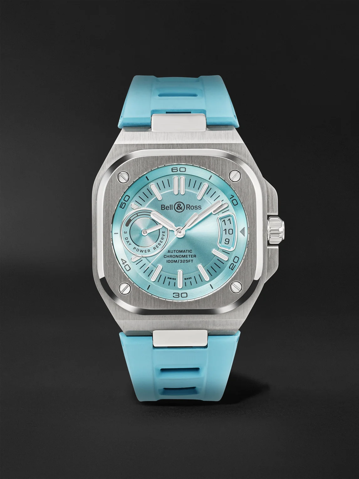 BR-X5 Automatic Steel Watch, Ref. BRX5R-IB-ST/SRB - 1
