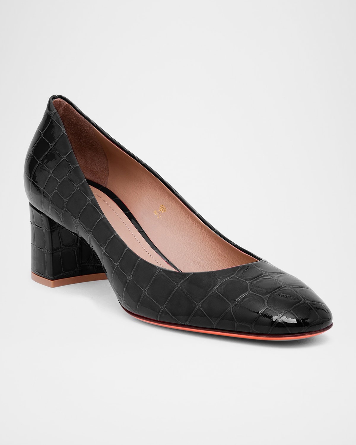 Fight Croc Leather Pumps - 3
