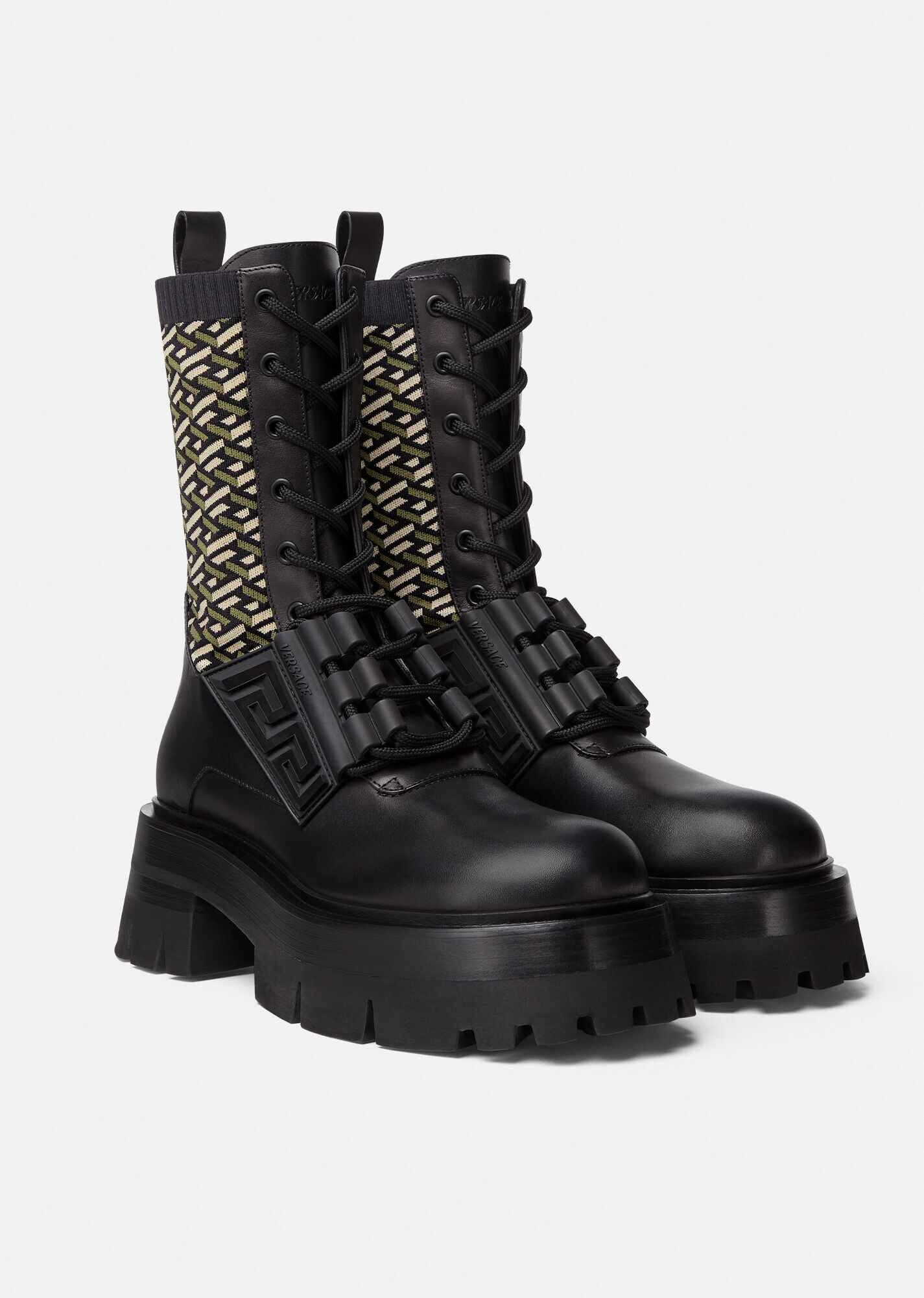 Leonidas Leather Biker Boots - 4