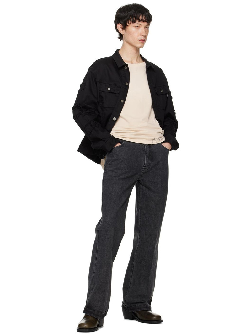 KOZABURO Black New Classic Jeans outlook