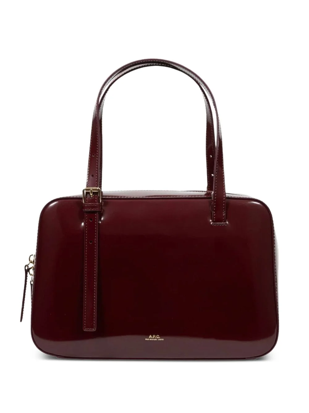 Virginie logo-print buckle-detail backpack - 1