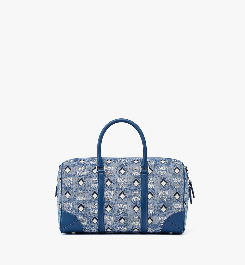 Aren Boston Bag in Vintage Monogram Jacquard 5
