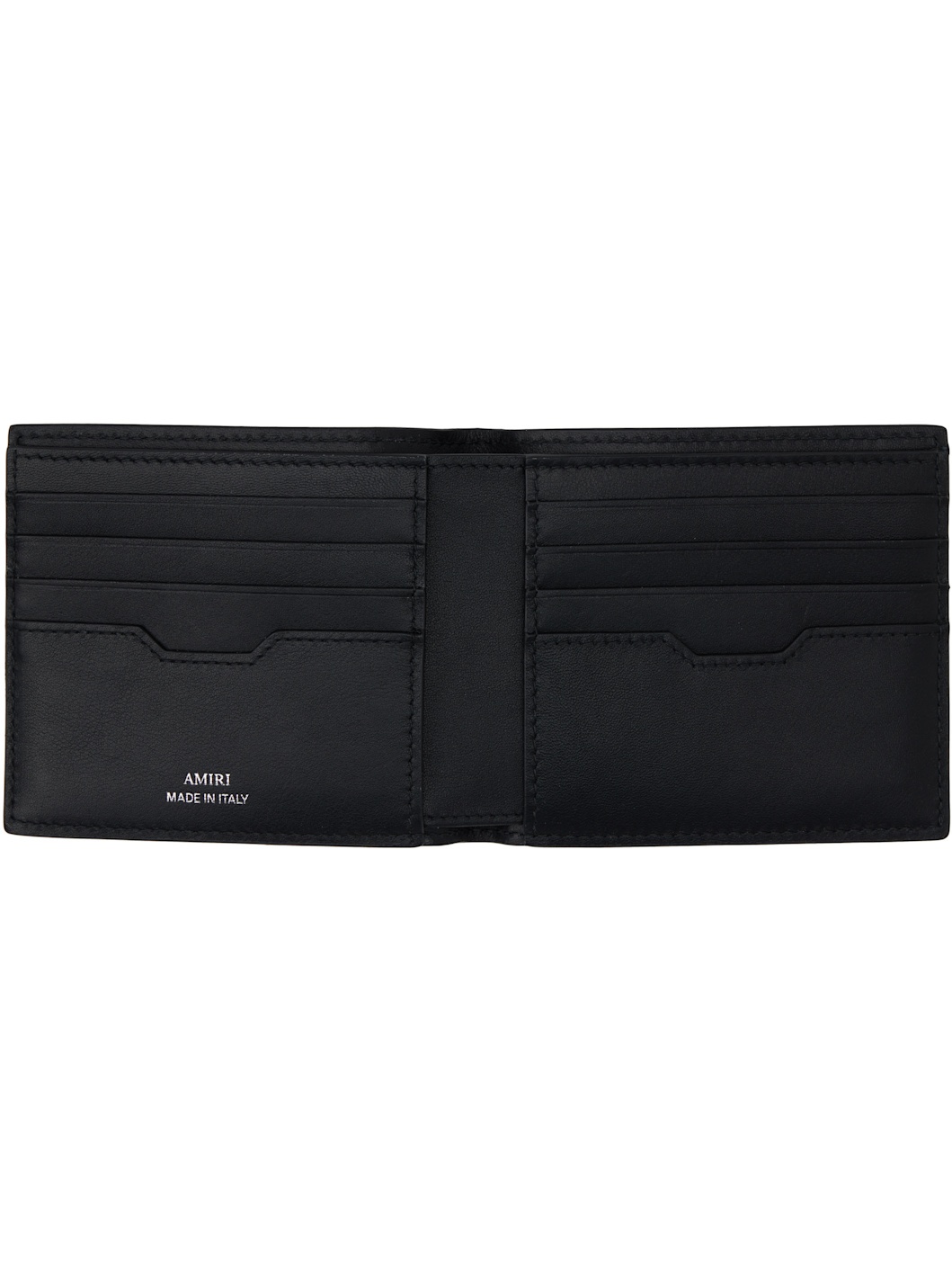 Black MA Quad Bifold Wallet - 3