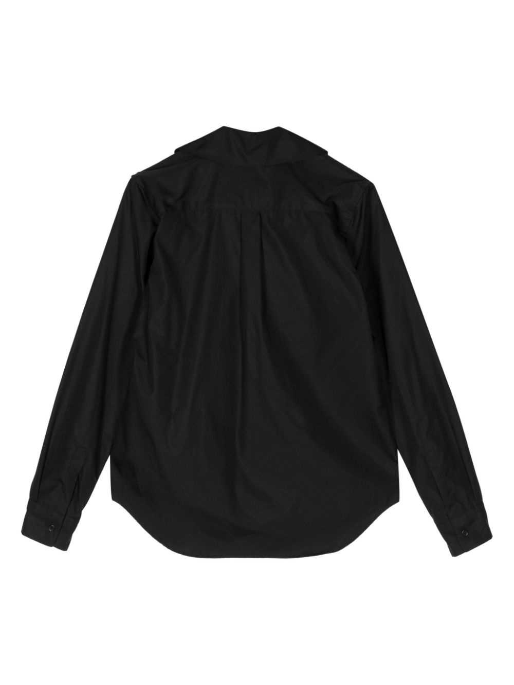 ruffled cotton shirt - 2