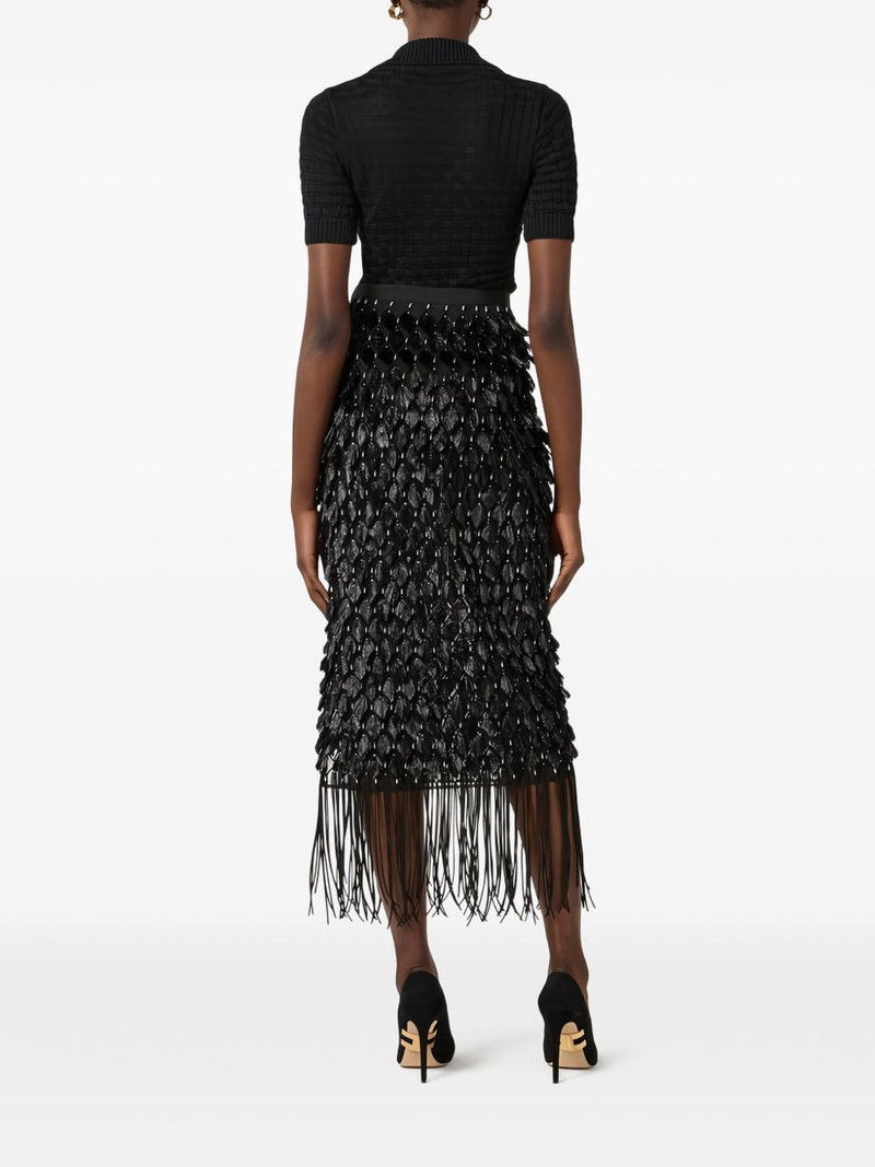 basket-stitch tassel knit top 3