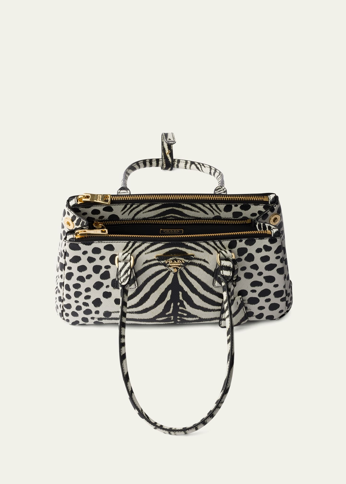 Galleria Animal-Print Leather Shoulder Bag - 4