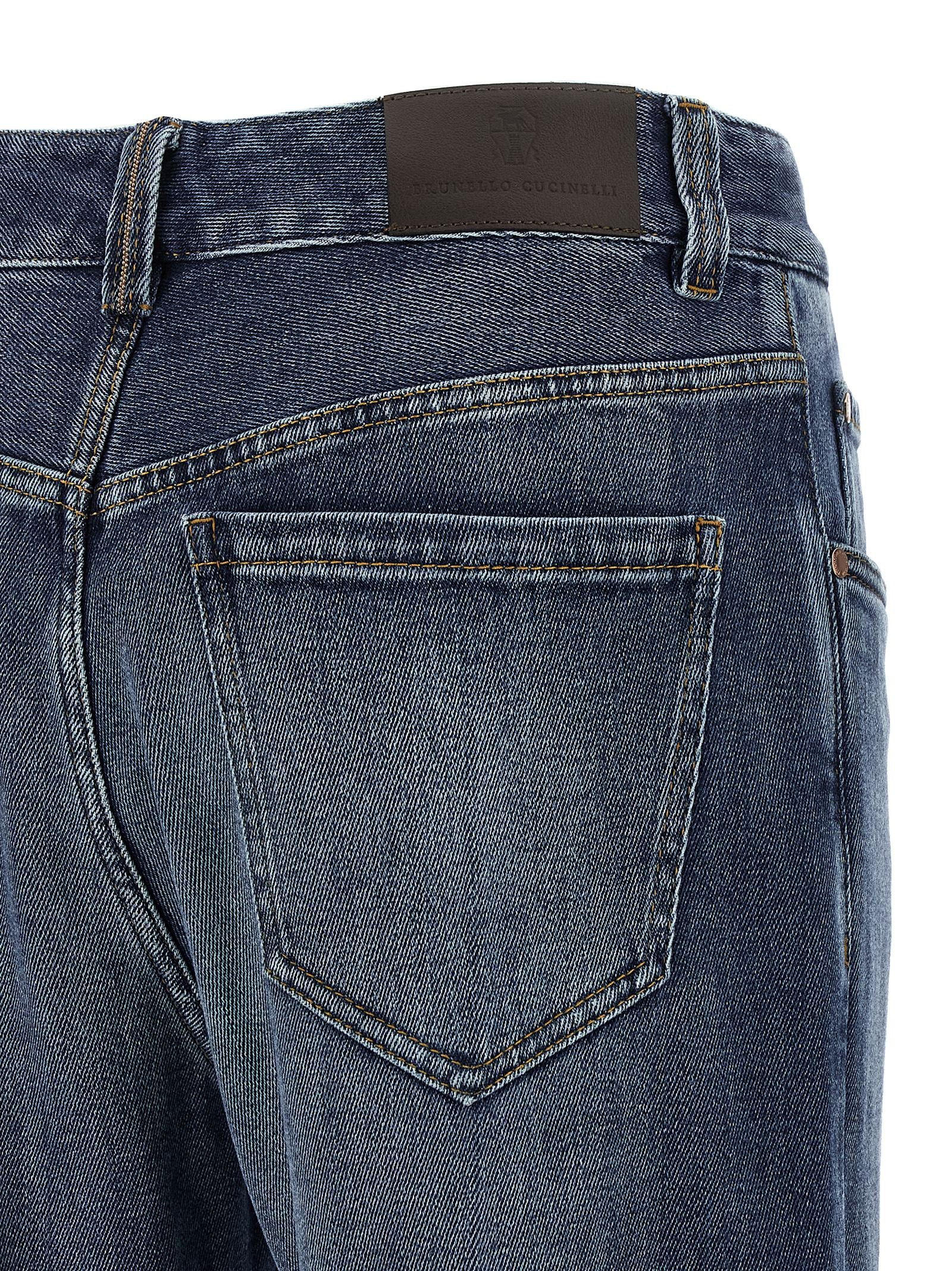 Contemporary Loose Jeans Blue - 4