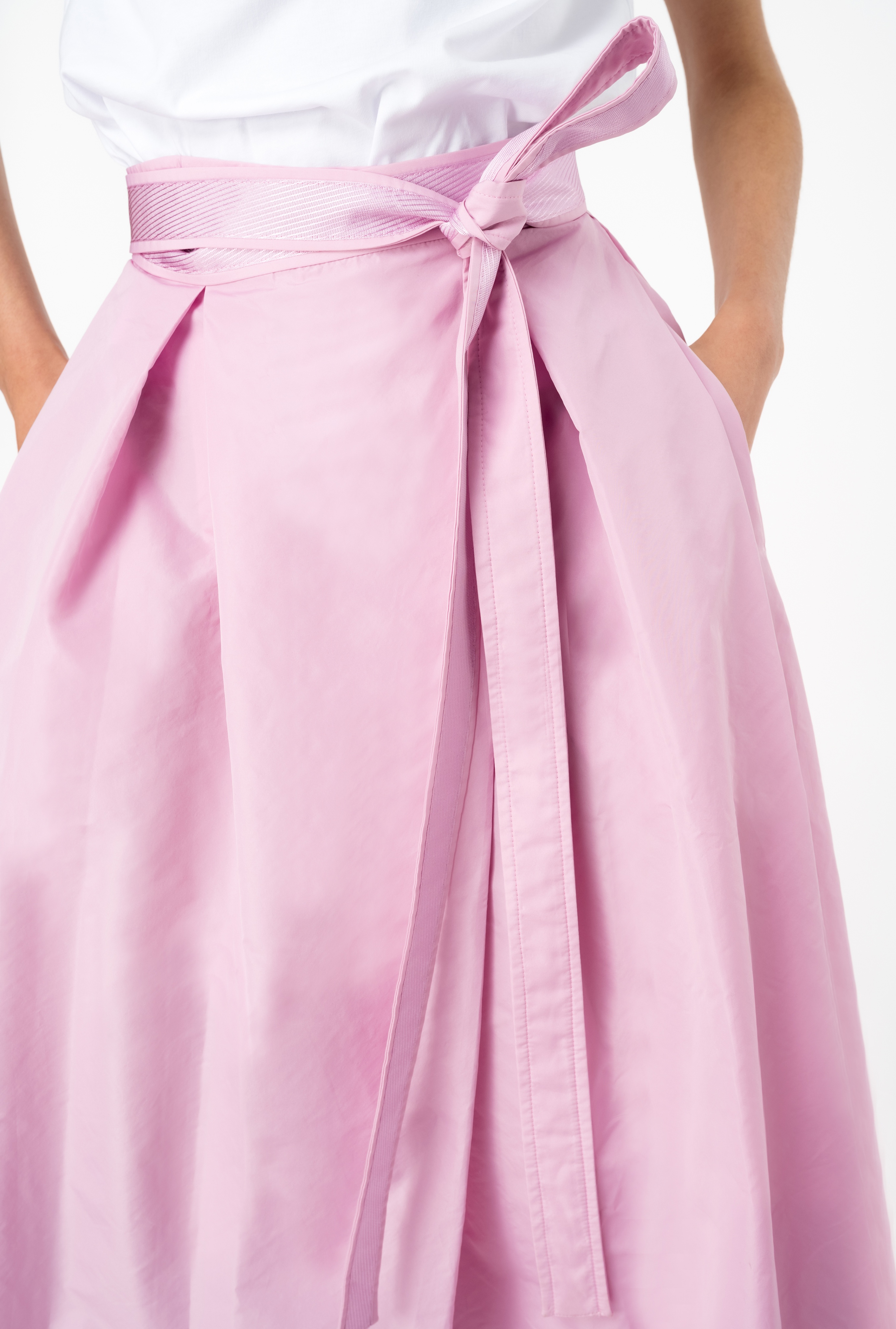 TAFFETA MAXI-SKIRT - 3