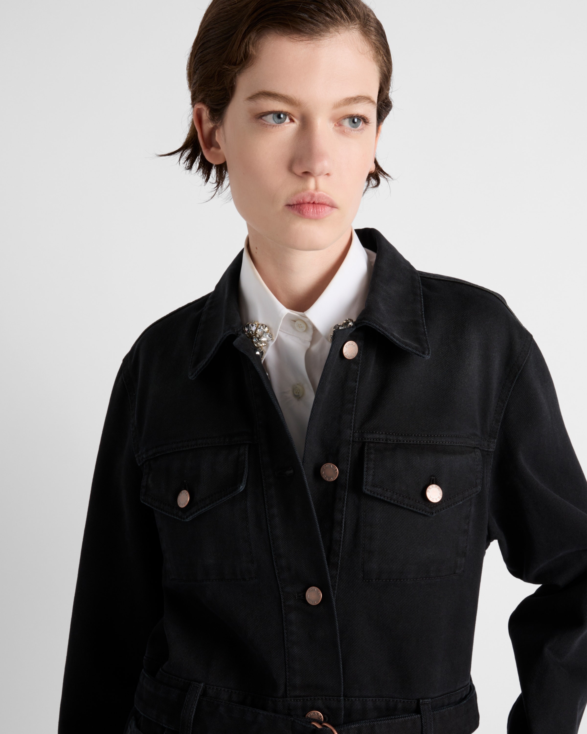 Denim jumpsuit - 3