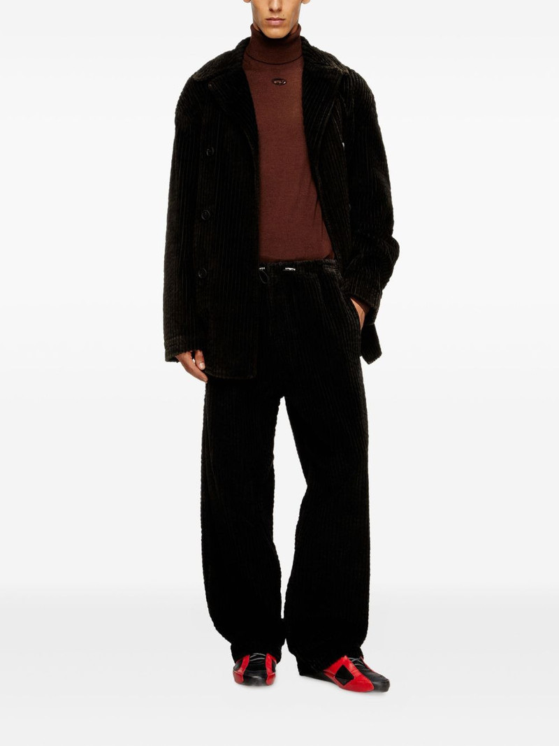 Diesel P-Martial drawstring corduroy trousers outlook