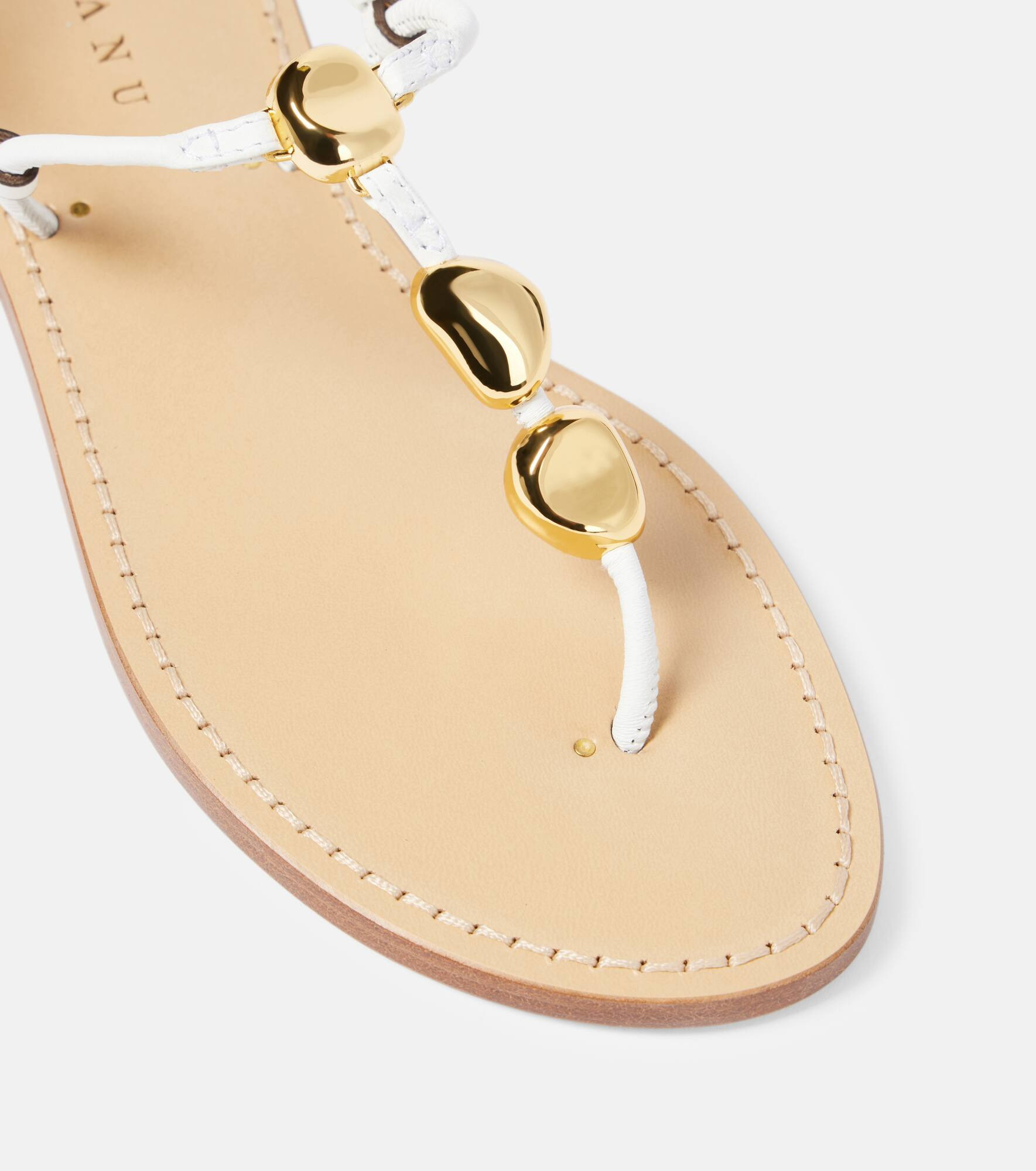 Nairobi leather thong sandals - 5