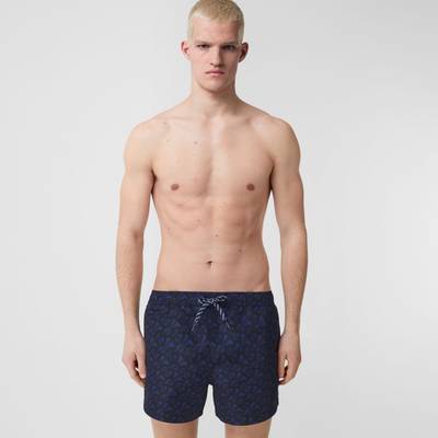 Burberry Monogram Print Drawcord Swim Shorts outlook