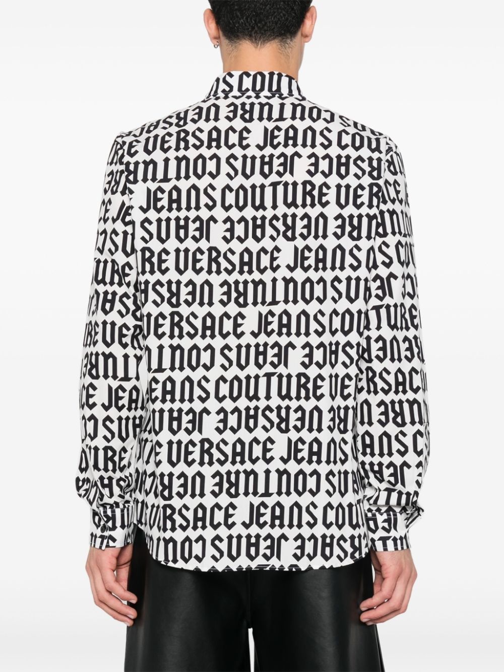 logo-print shirt - 4