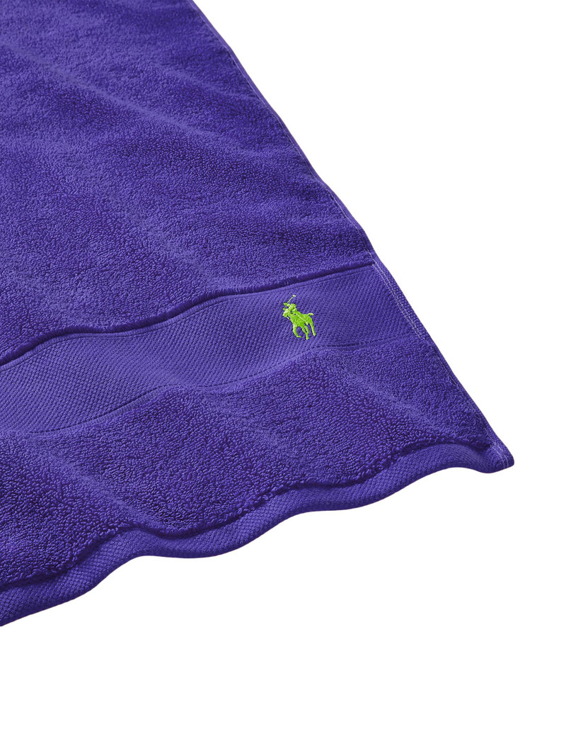 Polo Player Cotton Bath Mat - Chalet Purple 4