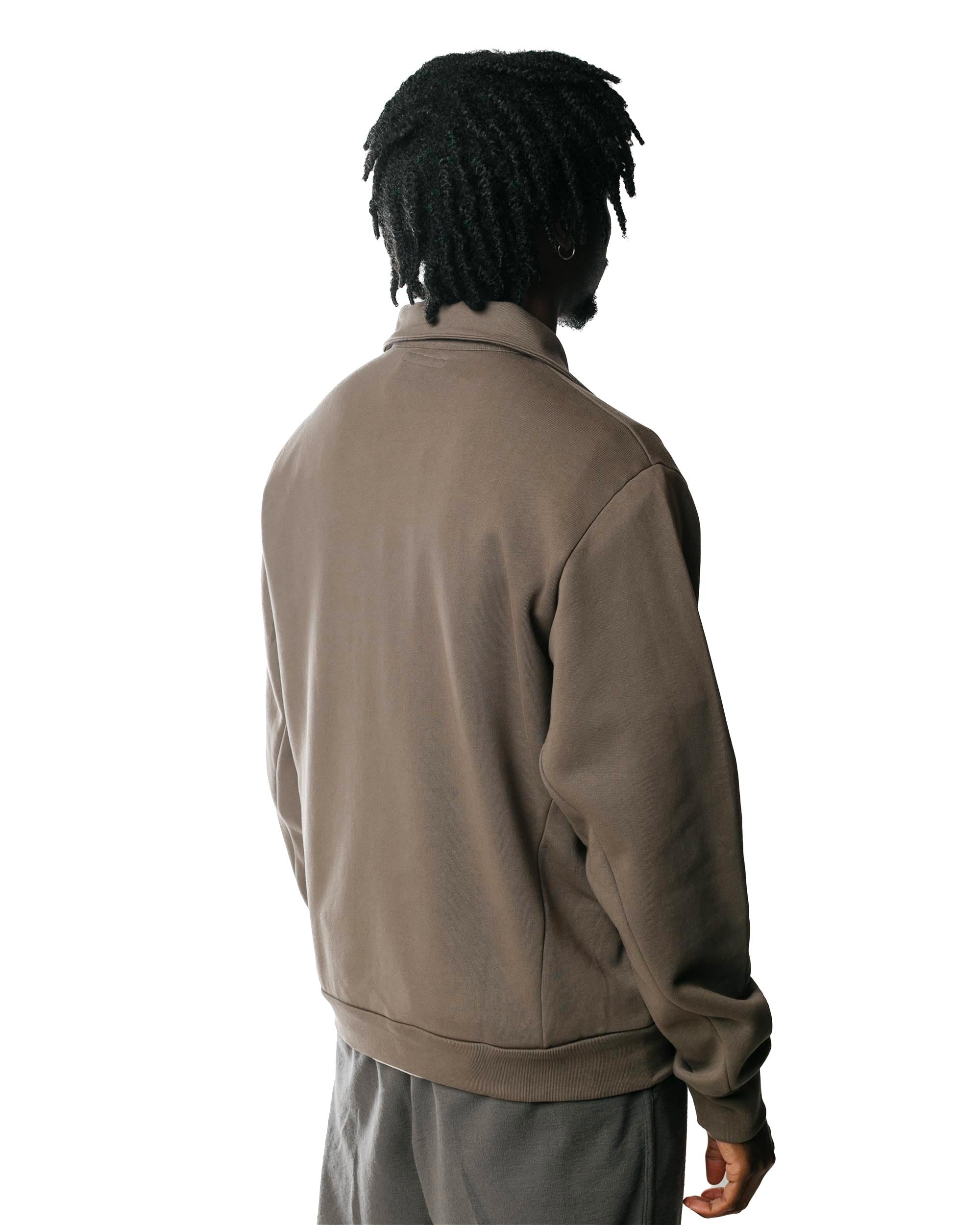 Zip Sweat Jacket Deep Cement - 3