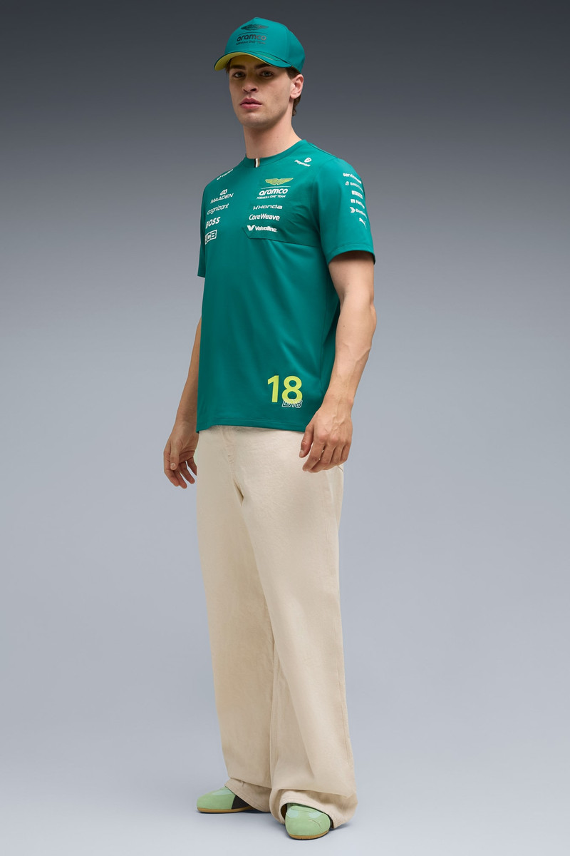 PUMA x ASTON MARTIN ARAMCO F1® TEAM Replica Stroll Tee 5