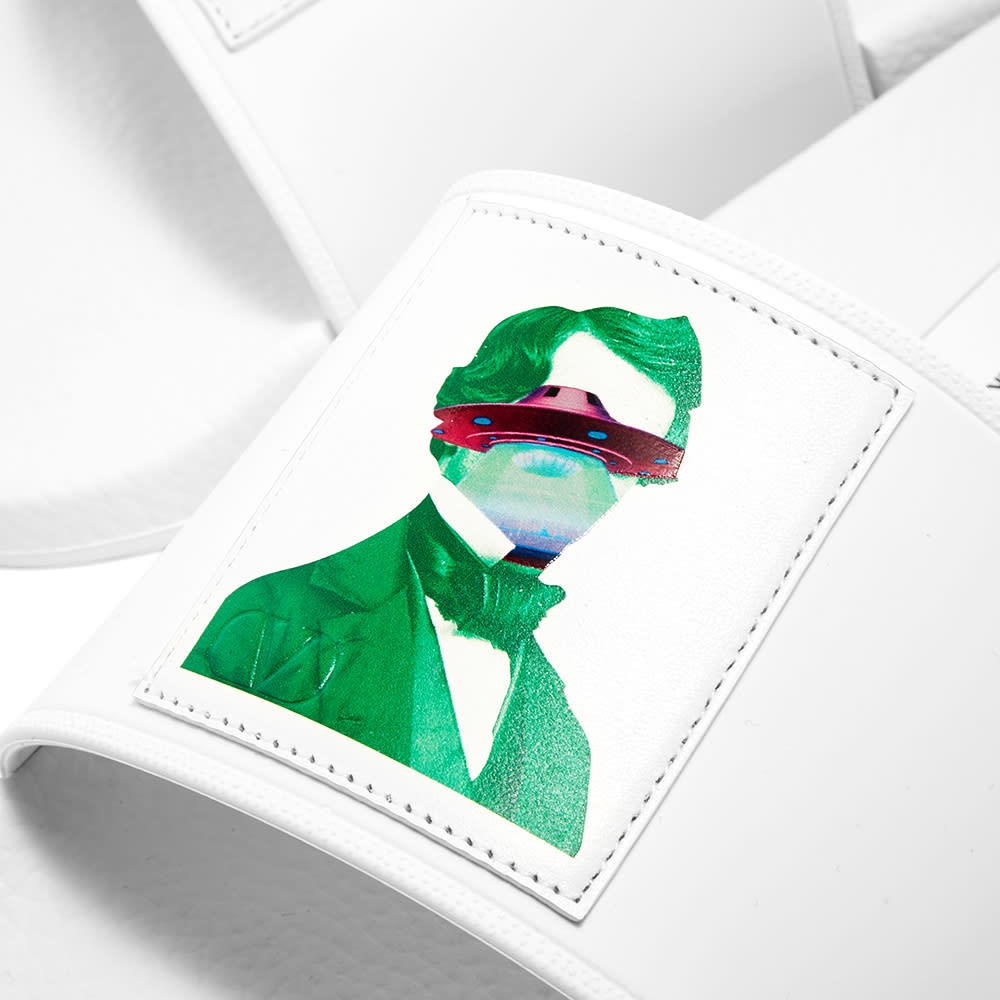 Valentino x Undercover UFO Face Pool Slide - 4