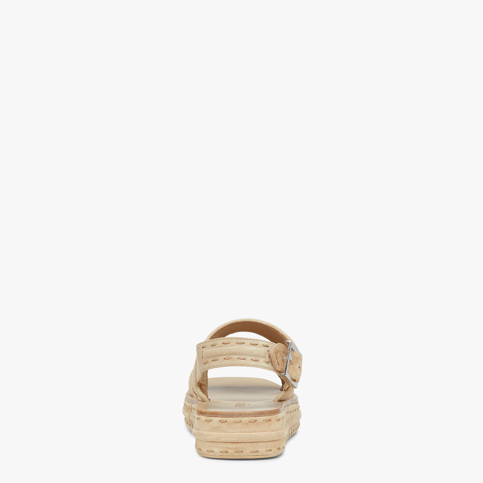 Beige suede sandals - 3