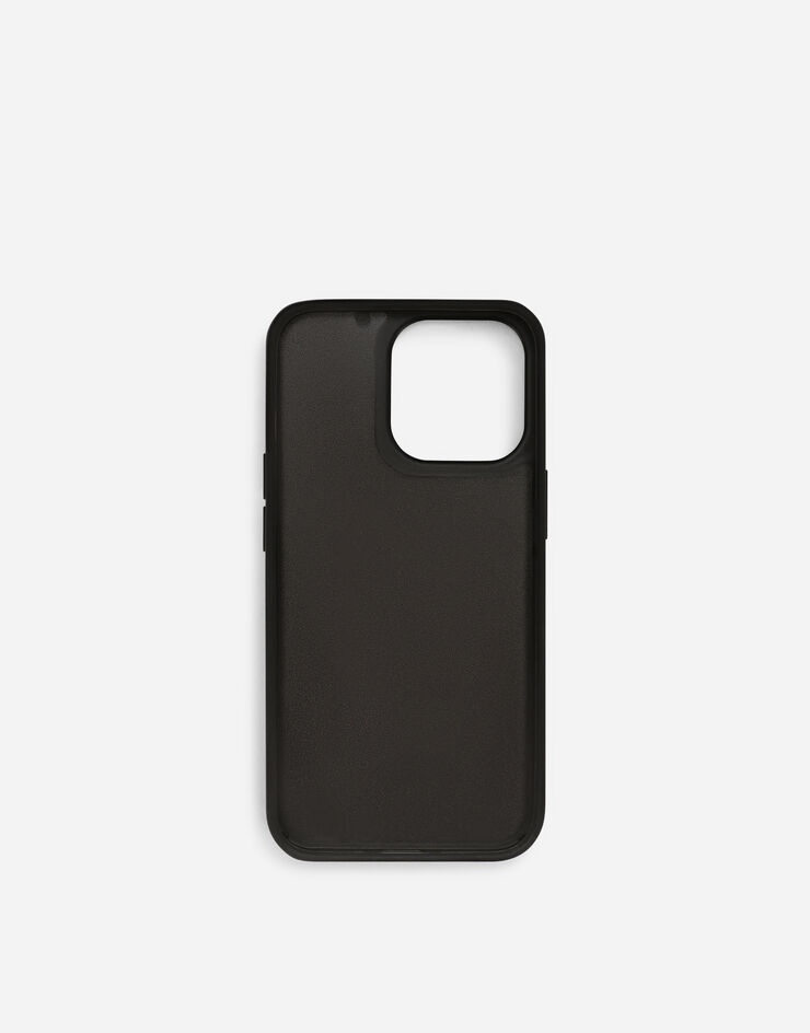 Logo-print calfskin iPhone 13 Pro cover - 2