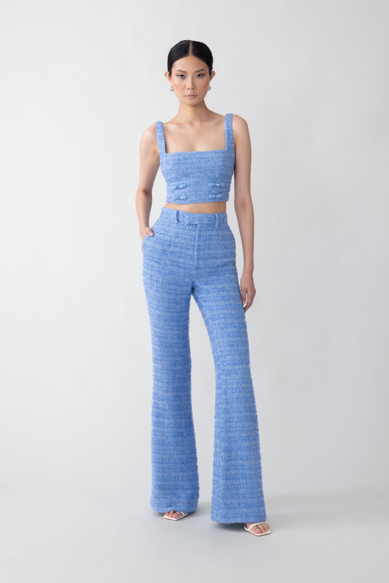 SAU LEE BRIDGETTE TWEED TOP outlook