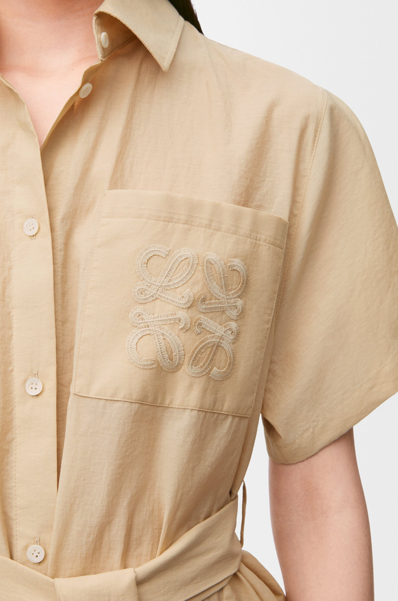 Shirt dress in cotton blend 5