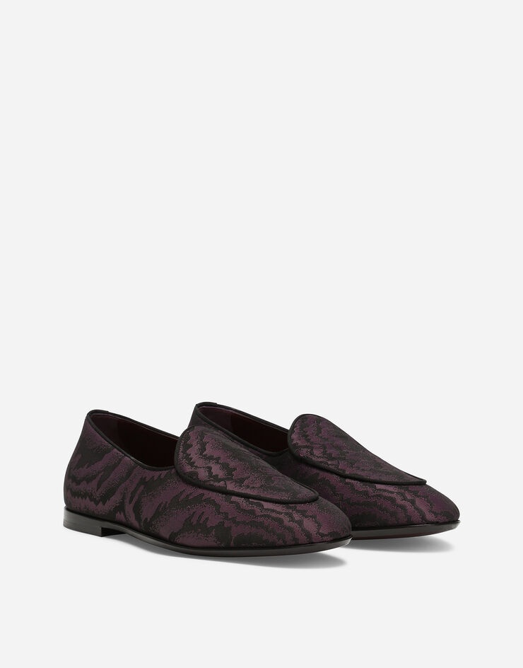 Iridescent fabric Caravaggio slippers - 2