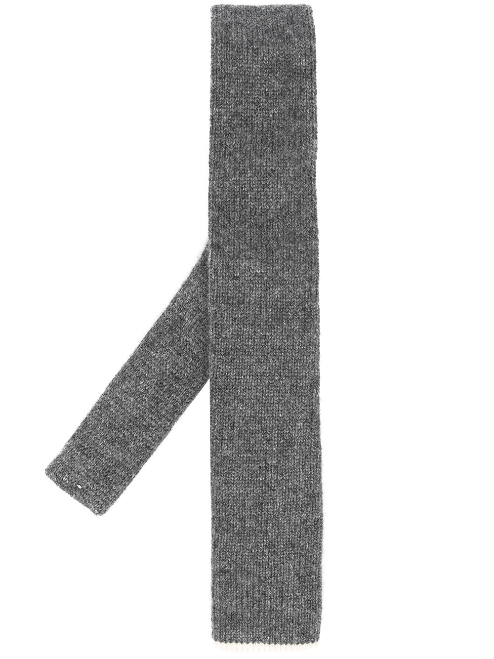 knitted cashmere tie - 1