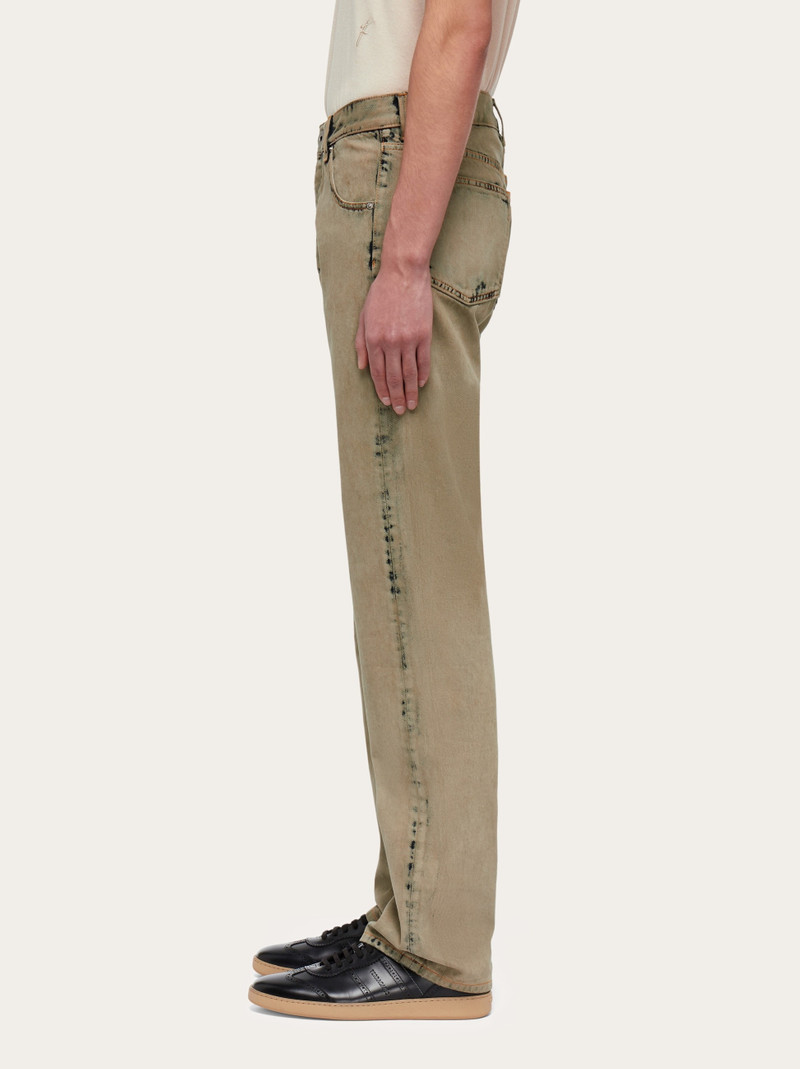 Sand wash jeans 3