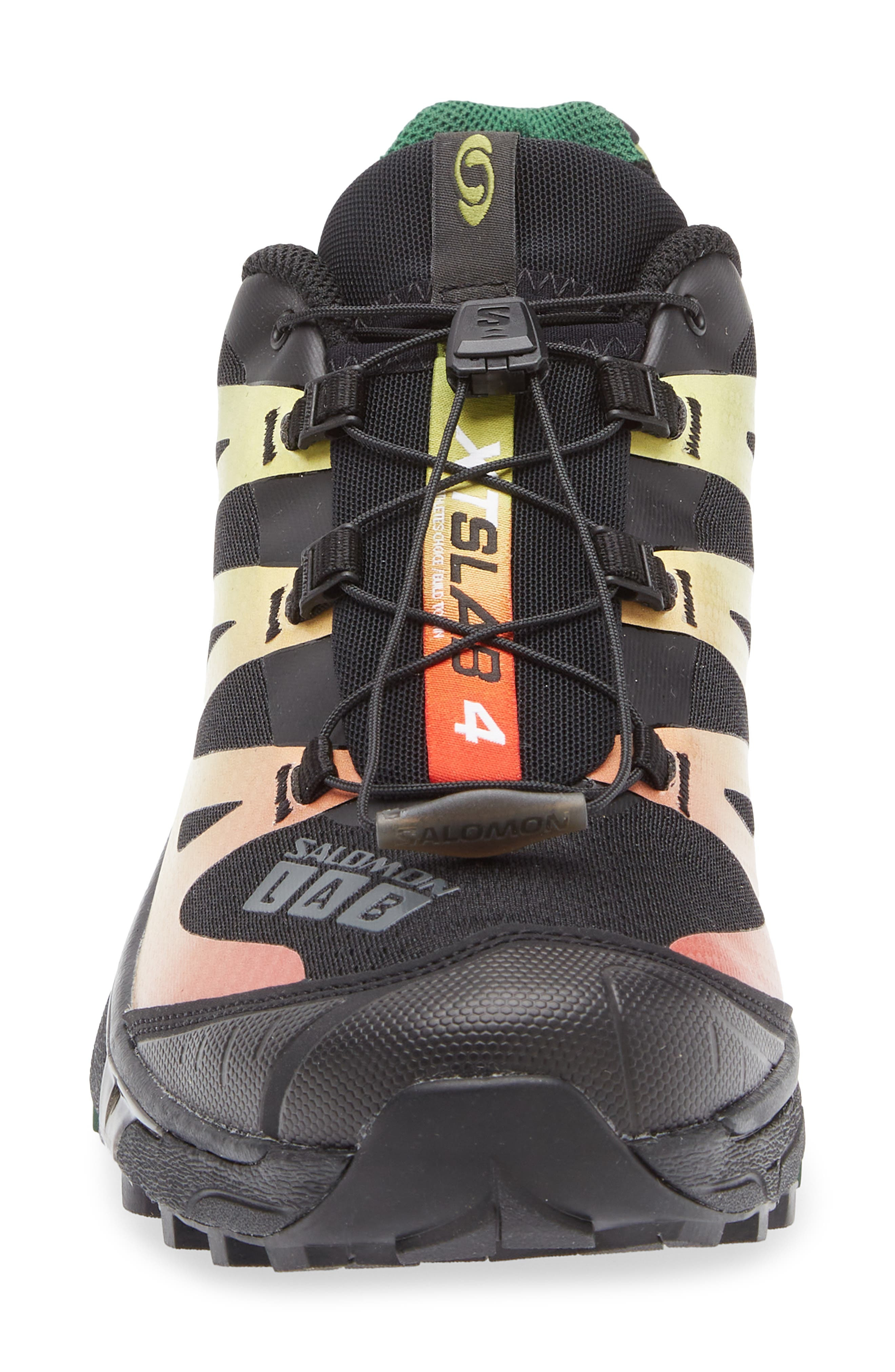 Salomon XT-4 OG Sneaker in Black/Asphalt/Eden at Nordstrom - 4