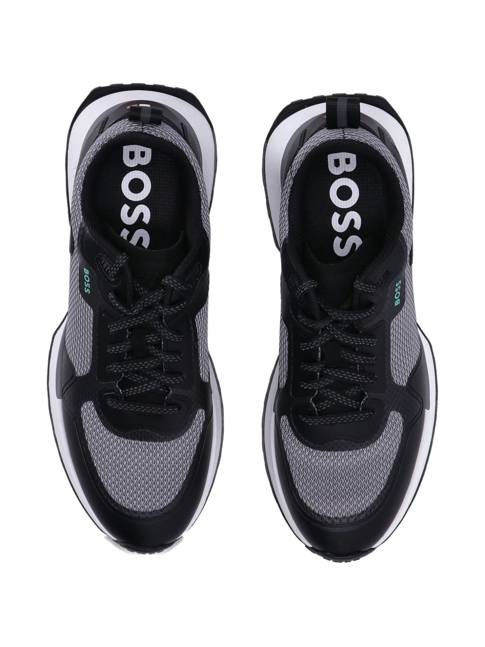 mesh-panel sneakers - 4