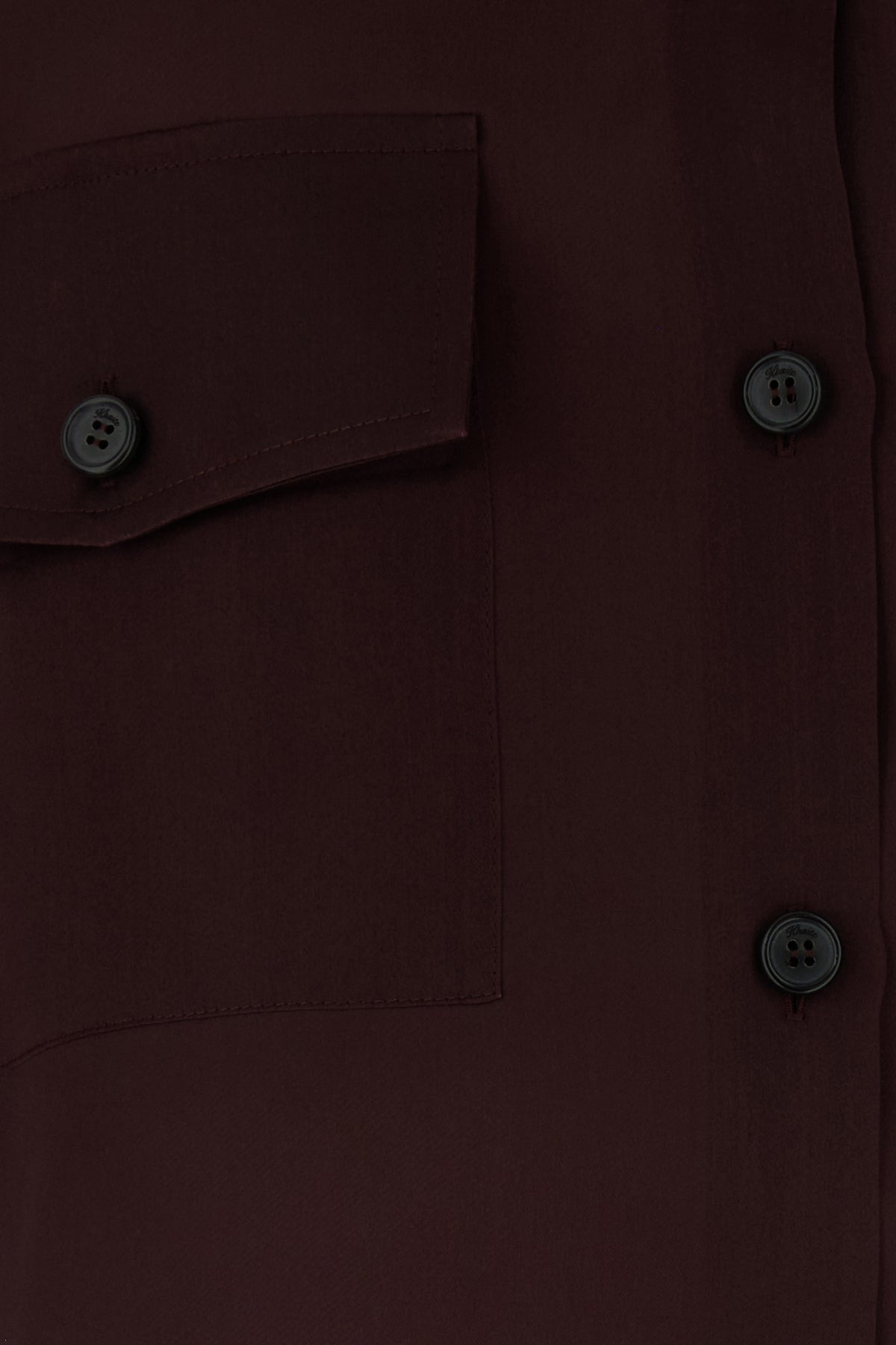 Aubergine silk Matteo shirt - 3