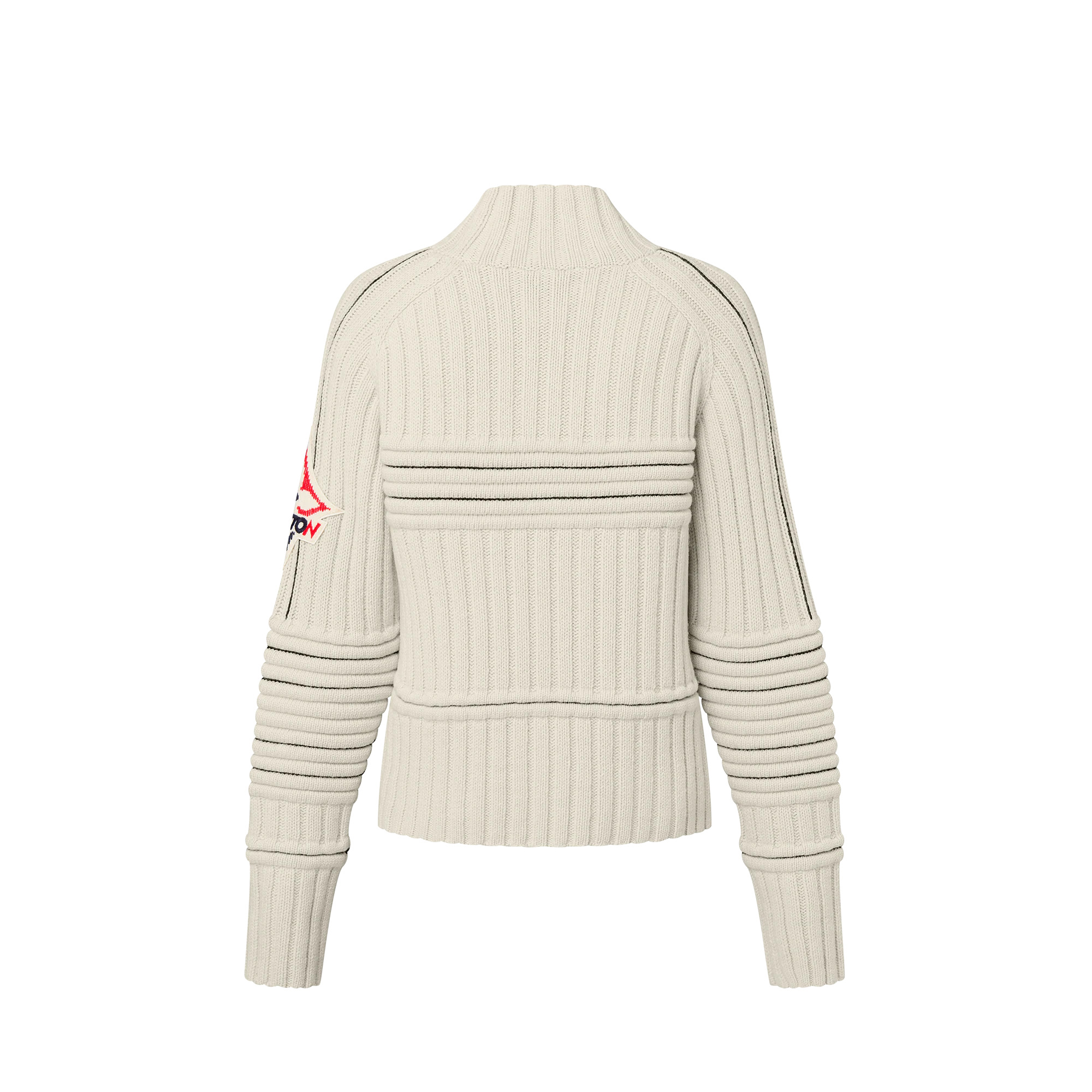 Contrast Accent Pullover - 3