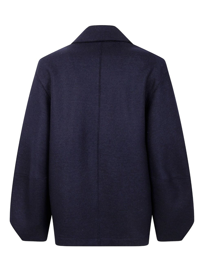 Harris Wharf London button-fastening patch-pocket jacket outlook