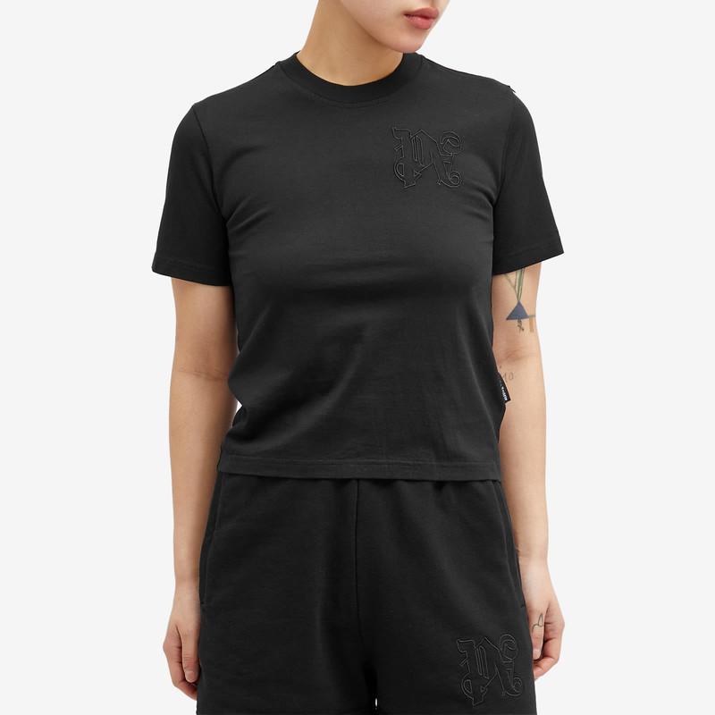 Palm Angels Palm Angels Monogram Fitted T-Shirt outlook