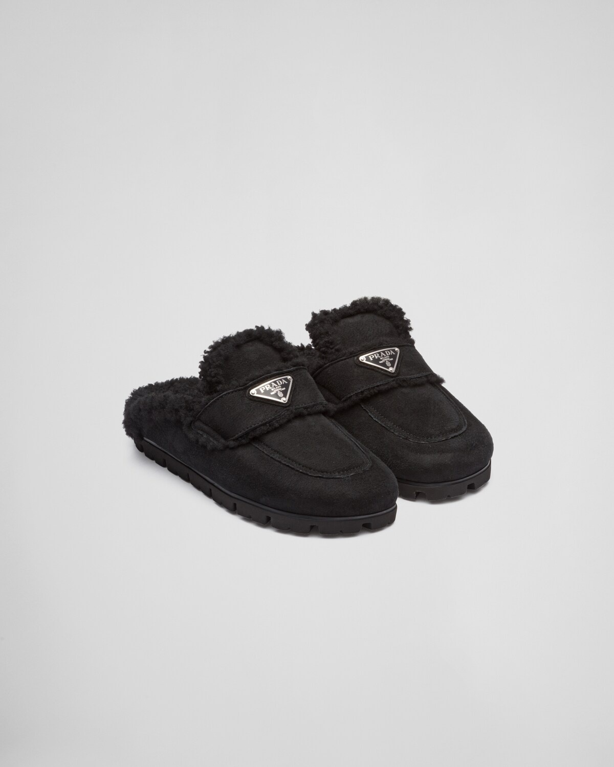 Shearling slippers - 2