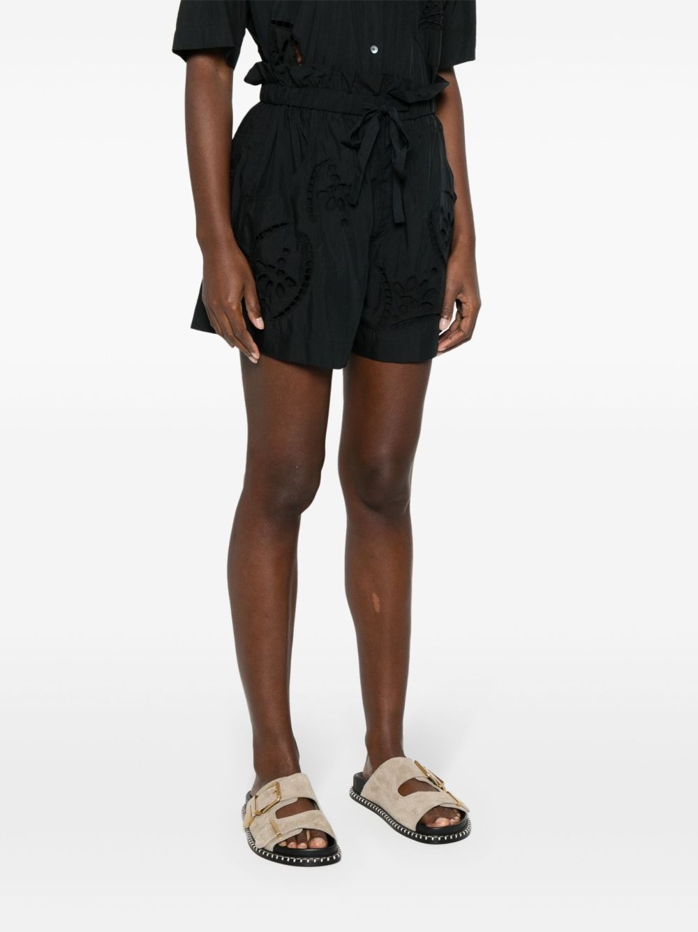 Hidea broderie-anglaise shorts - 3