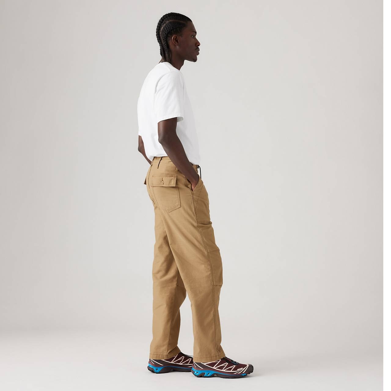LOOSE STRAIGHT SURPLUS MEN'S PANTS - 6