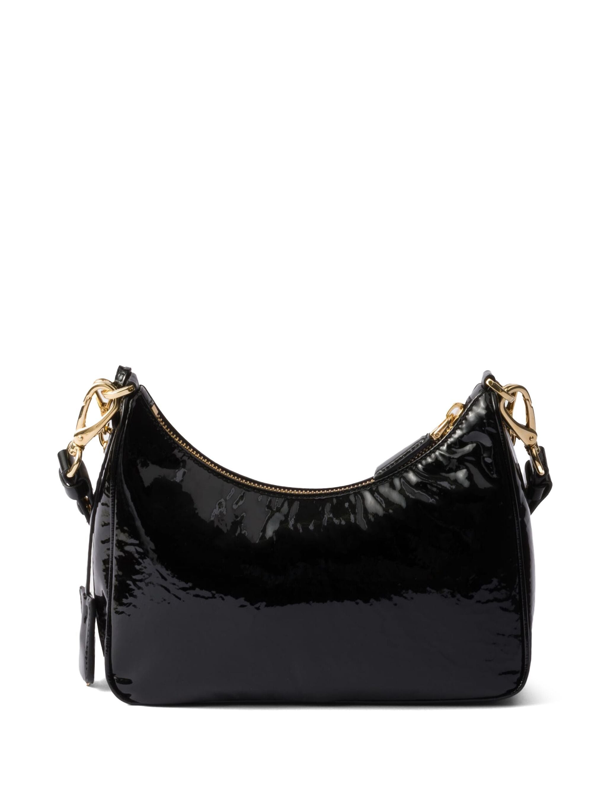 Re-Edition Patent Leather Shoulder Bag - 2