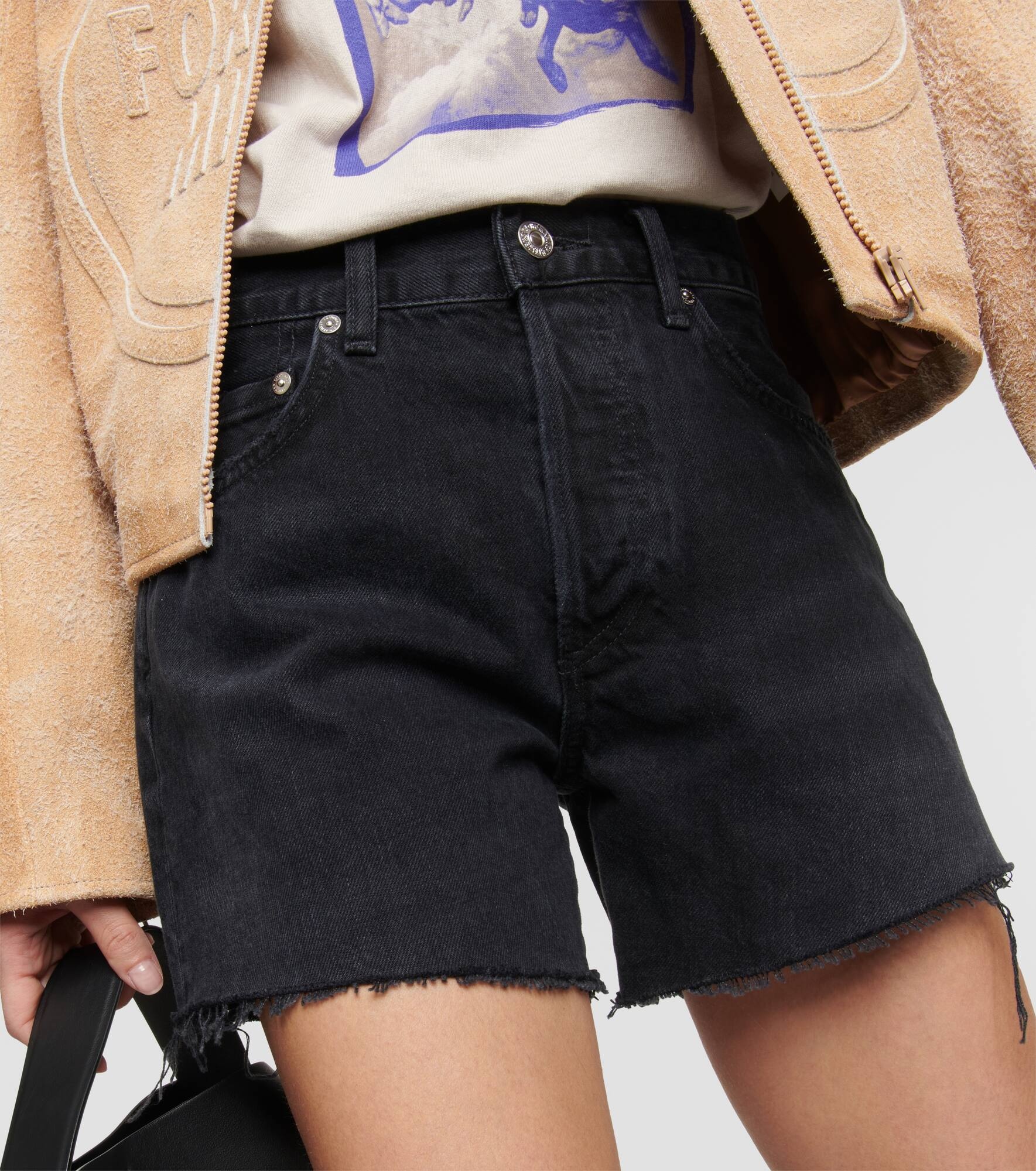 Annabelle denim shorts - 4
