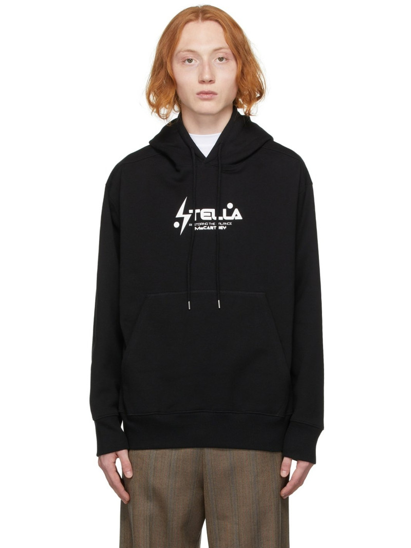Black Tom Graphic Logo Hoodie - 1