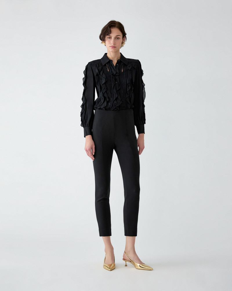 Ruffled Georgette Blouse 4