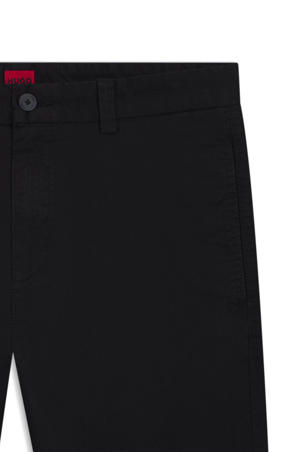 SLIM-FIT TROUSERS IN STRETCH-COTTON GABARDINE - 6