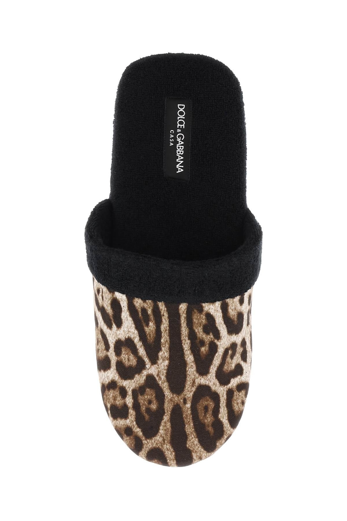 Dolce & Gabbana 'Leopardo' Terry Slippers - 2