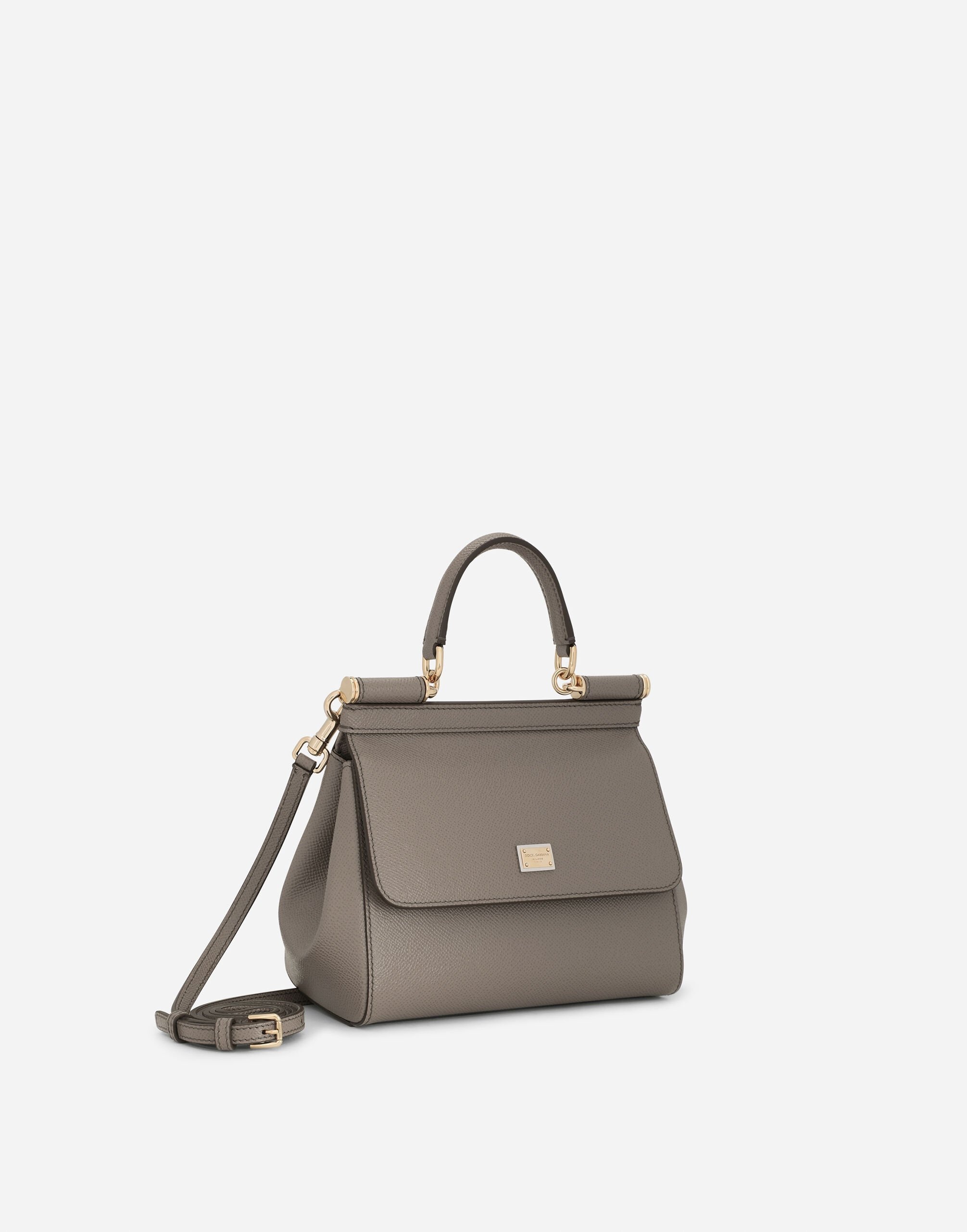 Small dauphine leather Sicily bag - 3