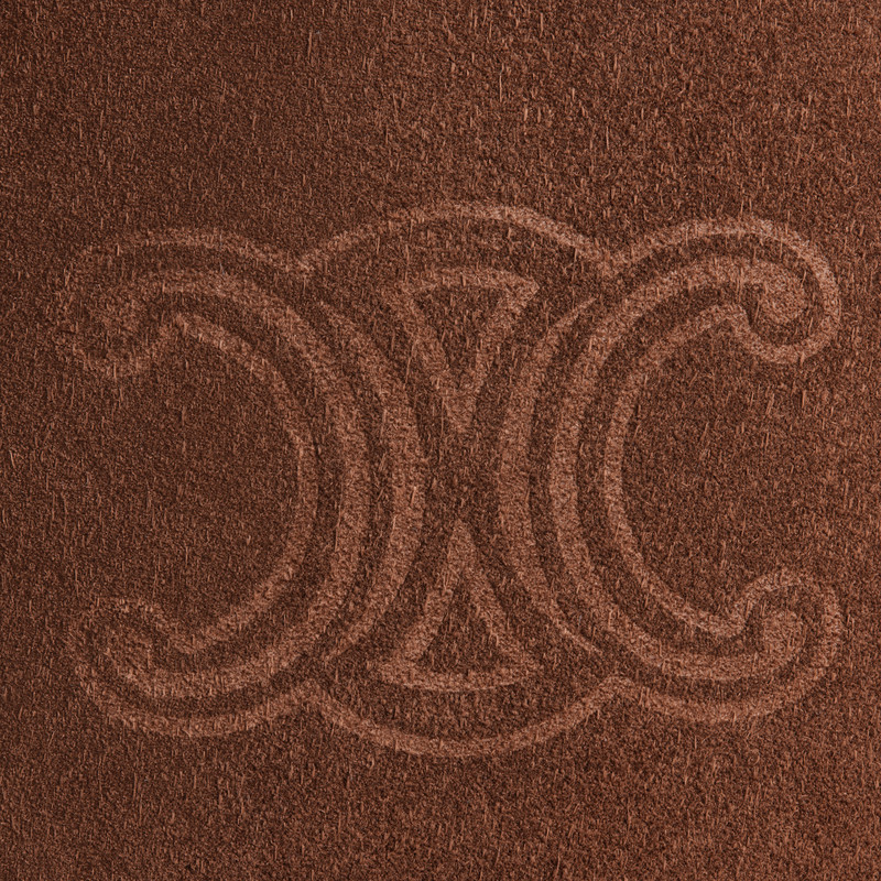 BUCKET in SUEDE CALFSKIN WITH TRIOMPHE EMBOSSED 5