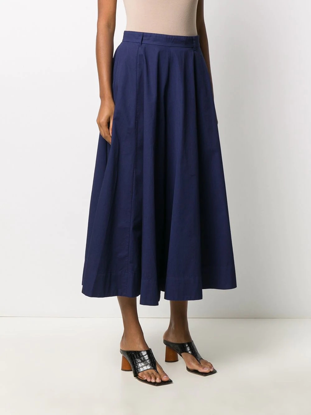 high-waist full skirt - 3