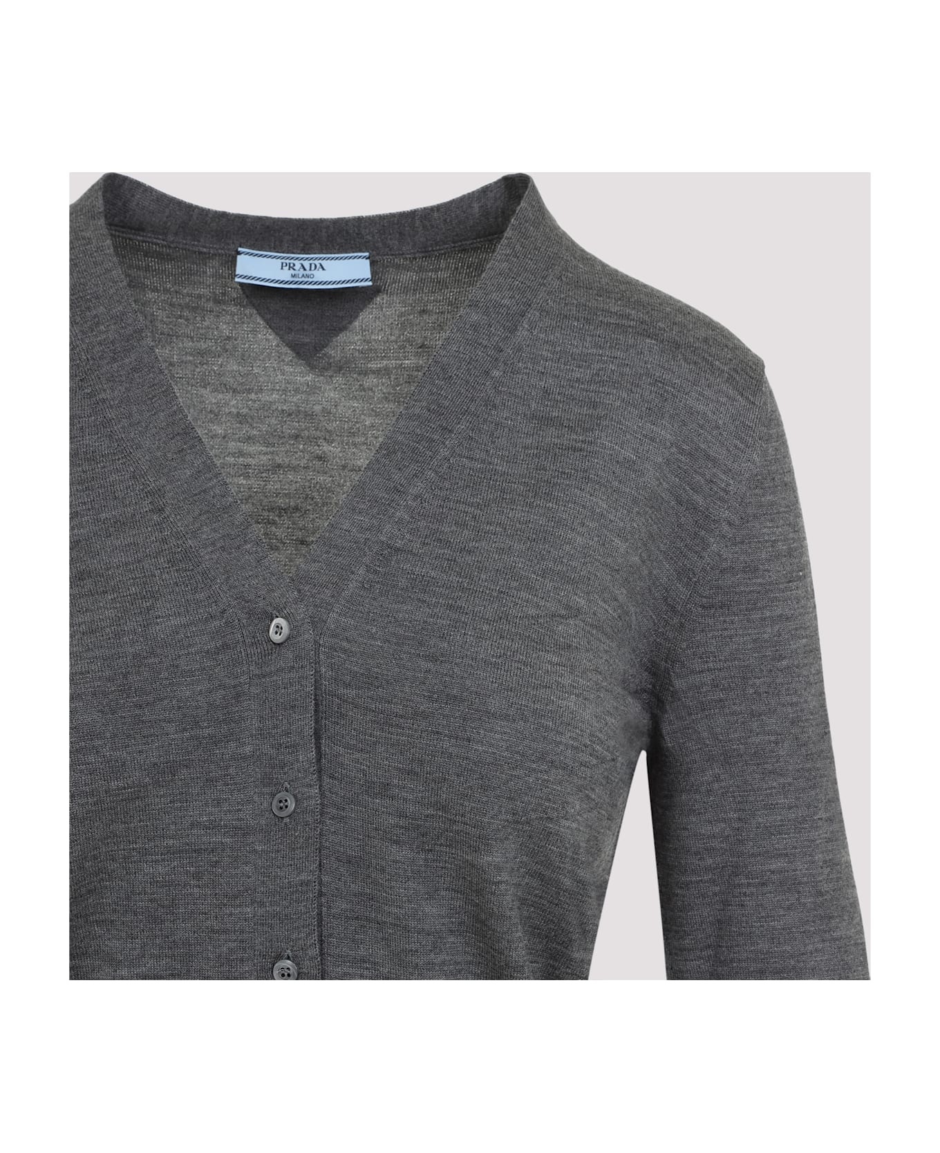 Virgin Wool Cardigan - 5
